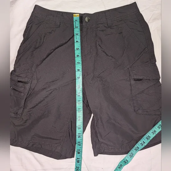 REI Co-Op Sahara Cargo Shorts W4 Charcoal/Black - Image 4