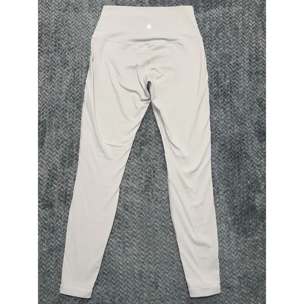 LULULEMON Women's Align Pant Light Gray Soft High Rise Size 8 - Image 2