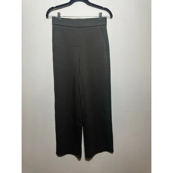 Brand New OGL Women's Size Small Textured Mid Rise Pull-on Straight Pant Pockets - Image 4