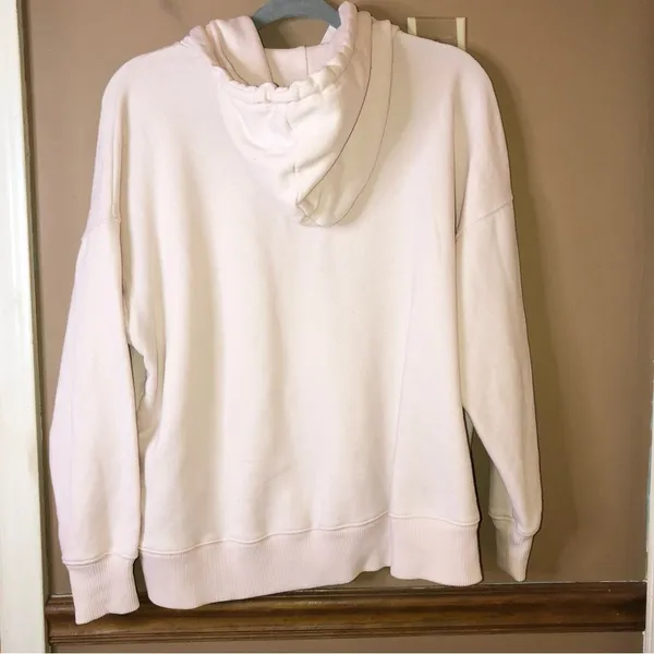 Aerie Cropped‎ Hoodie Light Baby Pink Size Small - Image 2