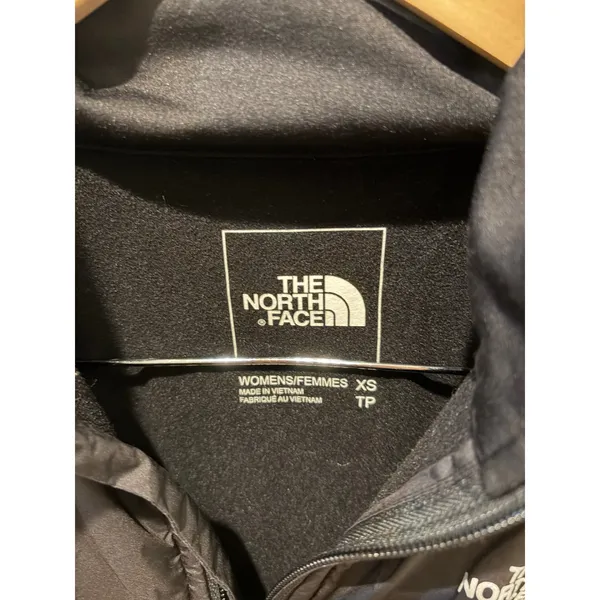 The North Face Womens XS Black Hybrid Windbreaker Full Zip Reflective Jacket - Image 2