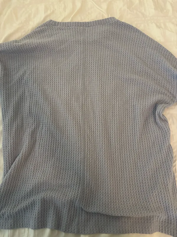 Purple waffle knit American eagle sweater  - Image 2