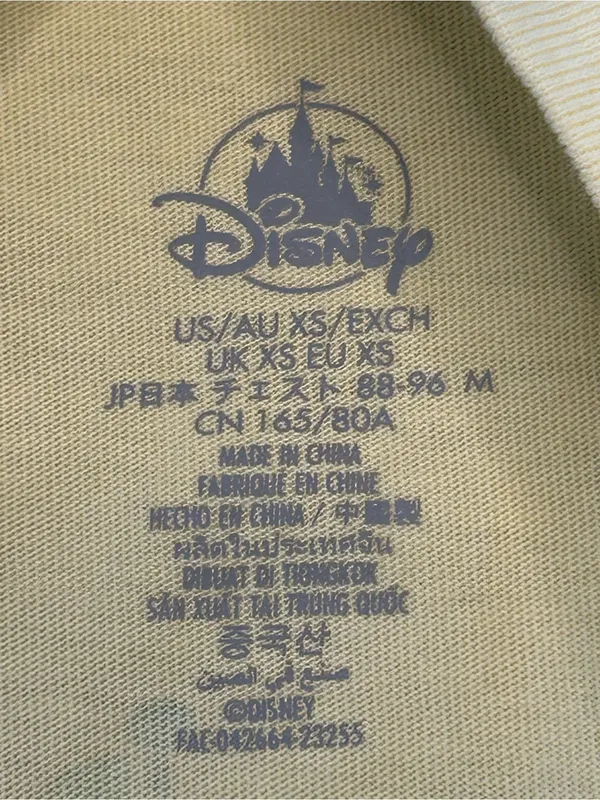 Disney Parks Play in the Park Yellow Pocket T Shirt XS Mickey Mouse Friends EUC - Image 9