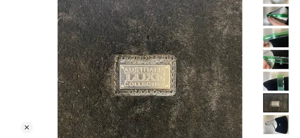 Australia Luxe Collective Faux Fur Purse - Image 2