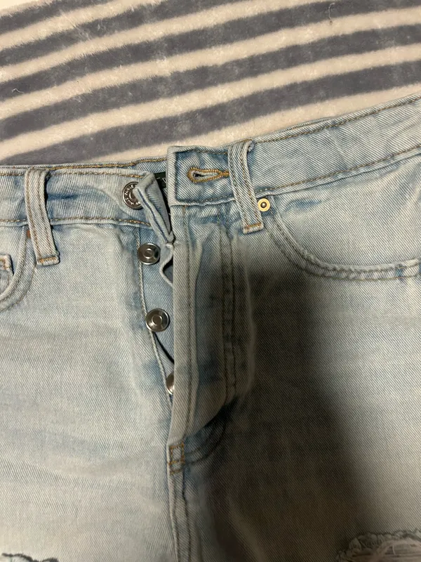Jean shorts Blue - Image 2
