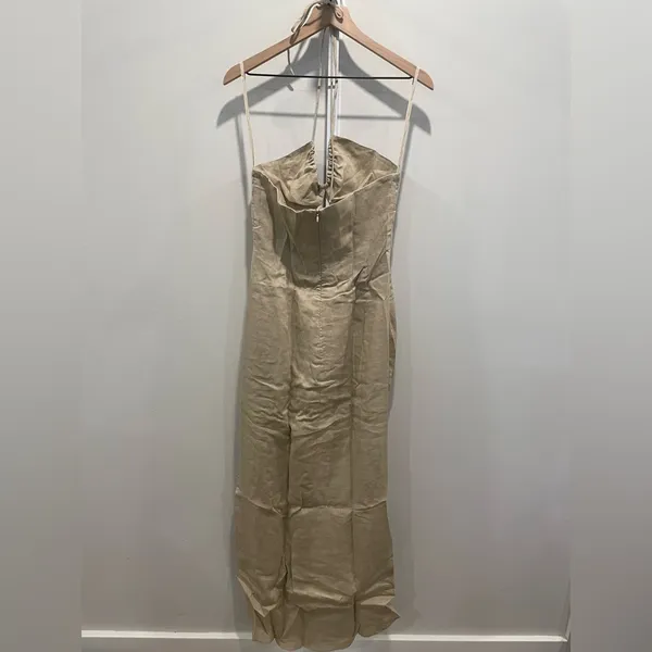 Rumer Estelle‎ Halter Maxi Dress Size M - Image 15