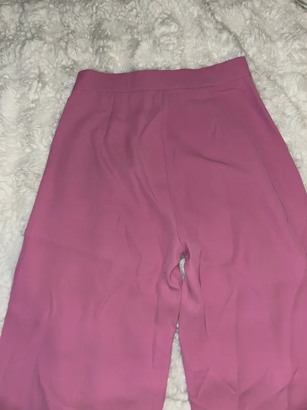 SheIn Blush Pink Pants/Slacks Petite - Image 9