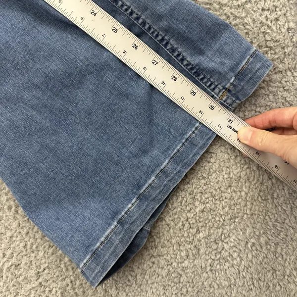 Free People Libre High Rise Wide Leg Denim Jeans Stretch Boho Women's 28 x 31 - Image 10