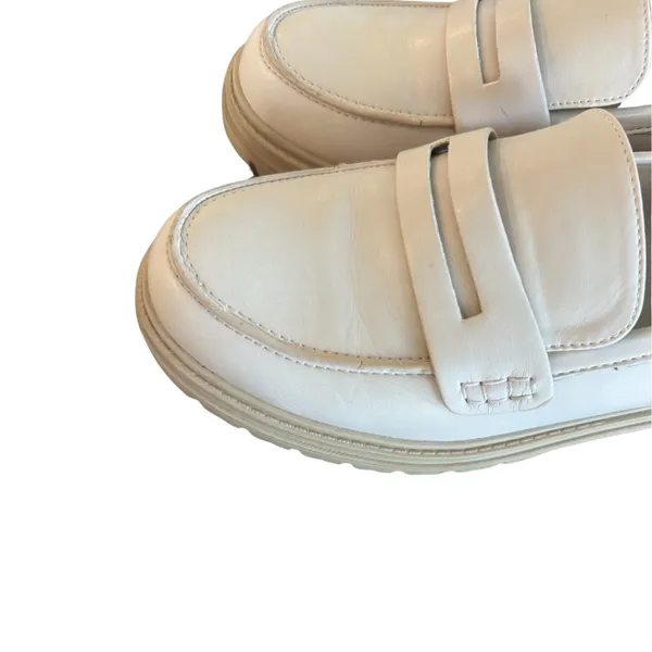 Off-White Penny Loafers by Coutgo (Women's Size 9) - Image 6