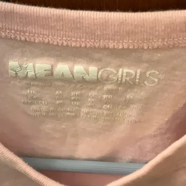 “Mean Girls” Graphic Baby Tee Sz. M - Image 2