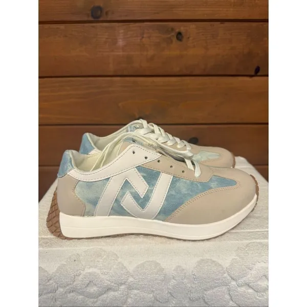 Vevo Active Bennett Women's Sneaker Blue/Beige/Bone Sz 9 NWOB - Image 2