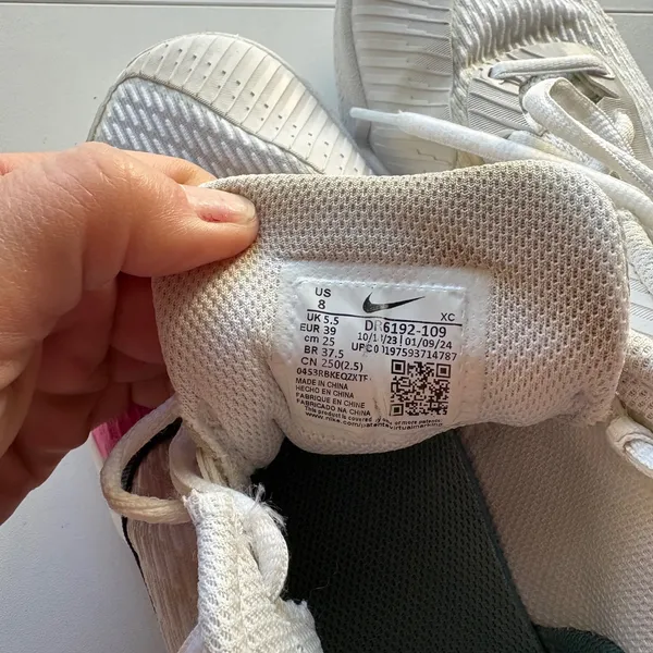 Nike Court Air Zoom Vapor‎ Pro Women Size 8.5 White Green Pink Tennis Shoes - Image 11