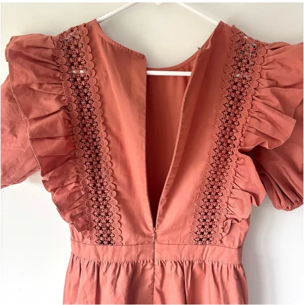 English Factory Dress Mini puff sleeves - Image 11