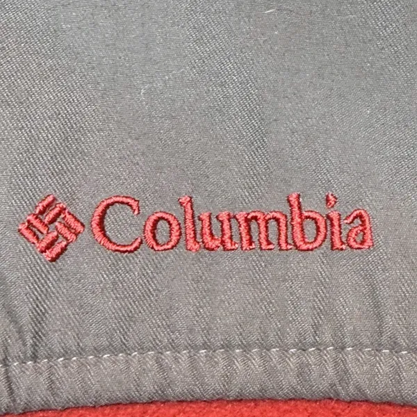 Columbia Alabama Crimson Tide Women‎ S Red Gray Full Zip Fleece Jacket Bama NCAA - Image 3