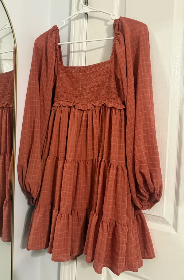 Altars State Orange mini dress Size XS - Image 2