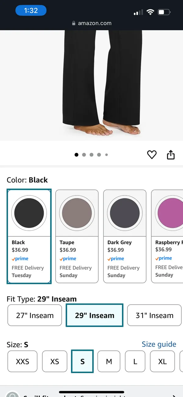 Women's Black Wide - Image 2