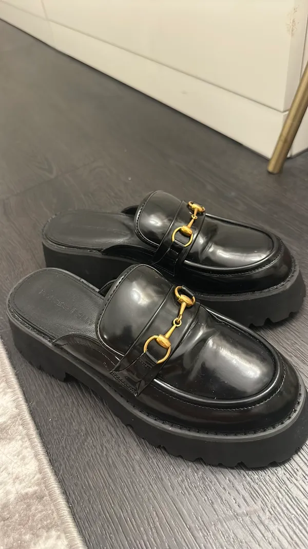 Princess Polly Loafers Black - Image 2