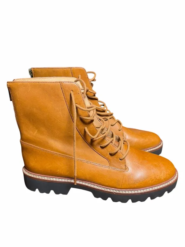 Madewell The Citywalk Lugsole Lace-Up Boot Leather Size 9 NWOB - Image 6