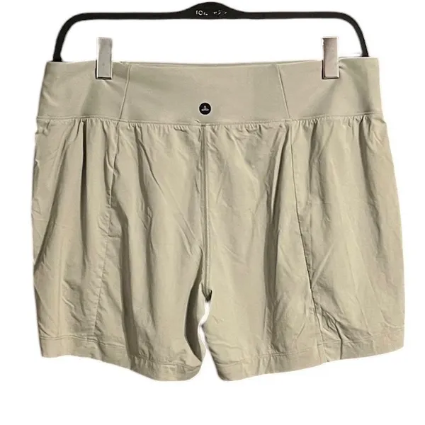 prAna Beige Stretch Hiking Trail‎ Shorts XL - Image 6
