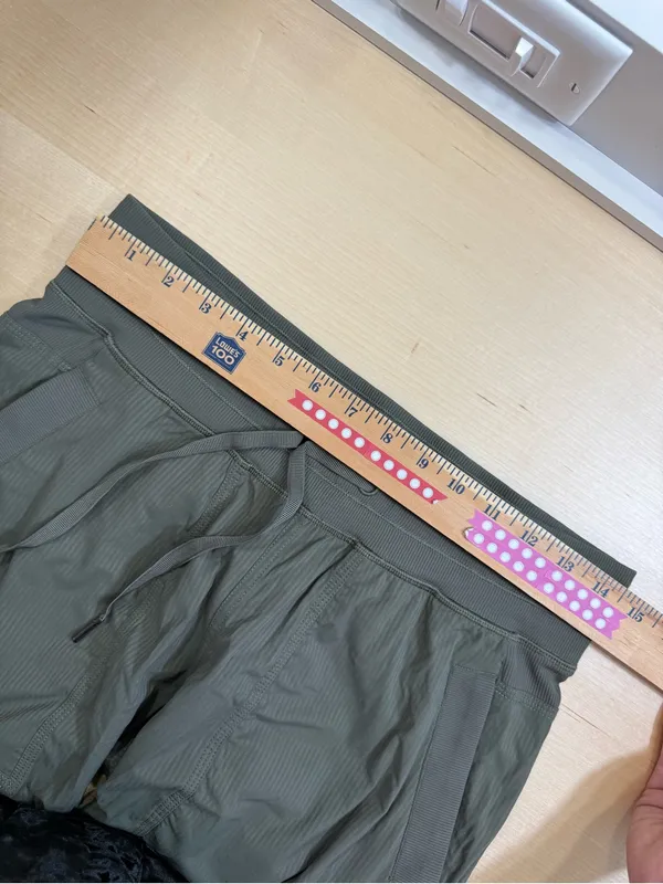 Lululemon Dance Studio Mid-Rise Pant Full Length Army Green Size 6 - Image 9