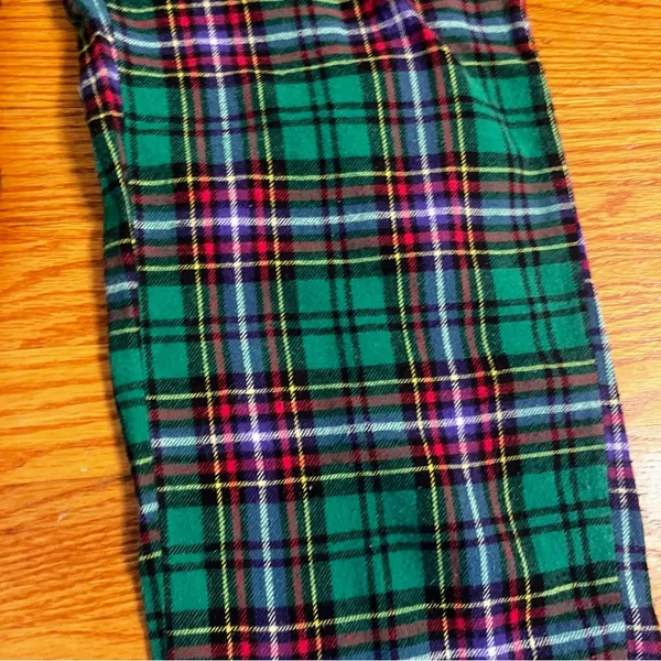 Lauren Ralph Lauren Plaid Pajama Pants XS - Image 3