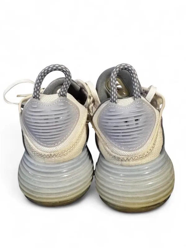 Nike Sneakers in White and Gray with Translucent Sole - Image 5