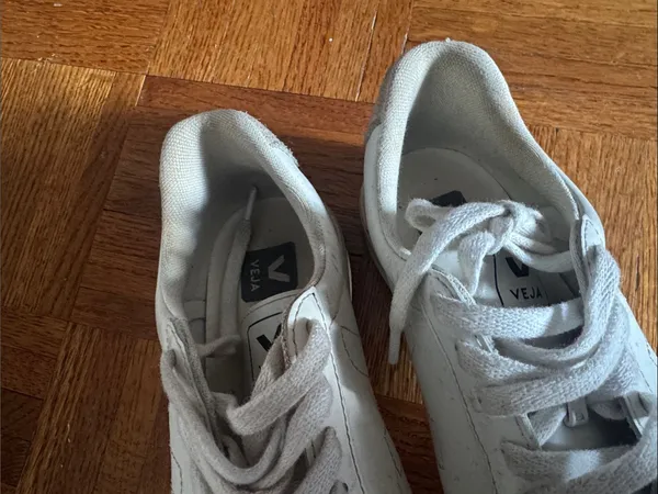 Veja Esplar Leather Sneakers in White - Image 6