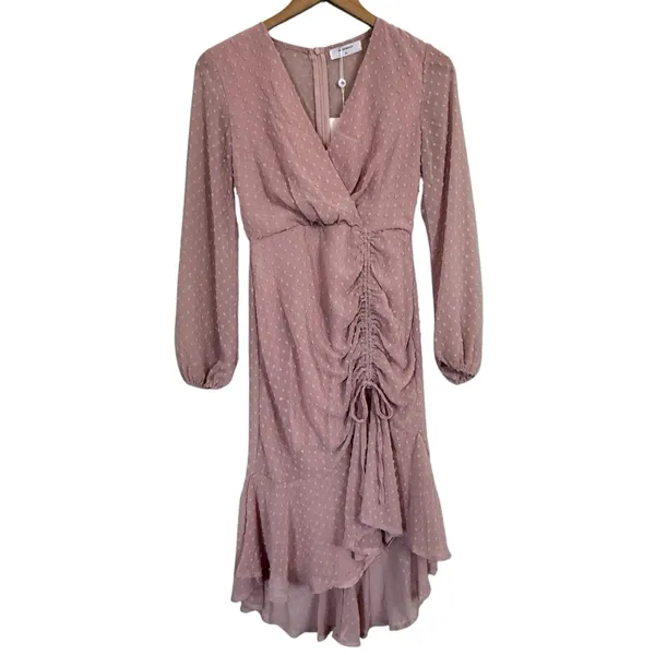 Hello Molly NWT Blush Pink Dress – Romantic & Flowy - Women’s Size XS - Image 2