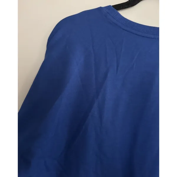 Universal Standard Fiona Open Side Sweatshirt Cotton‎ Blue Size Small (14-16) - Image 8