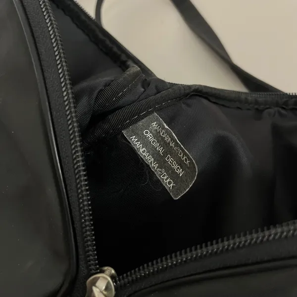 VTG Y2K Mandarina Duck Backpack Minimalist Utility Techwear Travel Bag Gorpcore - Image 9