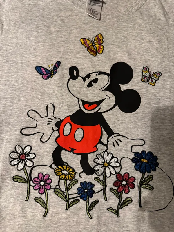 Disney Mickey Mouse Butterfly Top - Image 2
