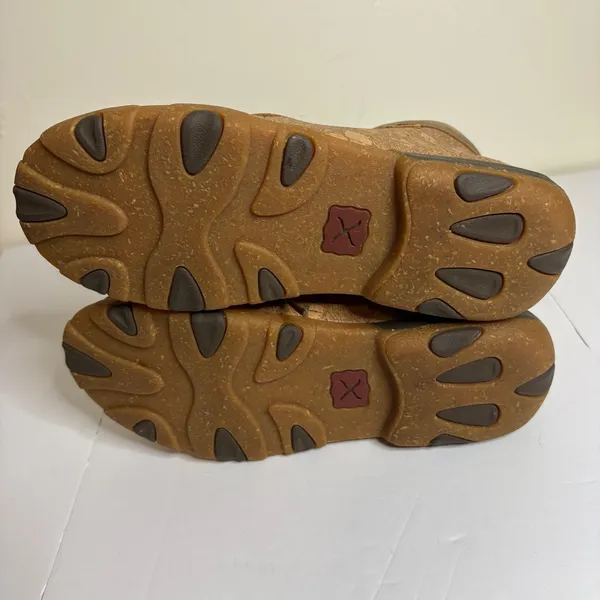 Twisted X Cork Leather Upper‎ Chukka Moc Boots Women's Size 7M - Image 7