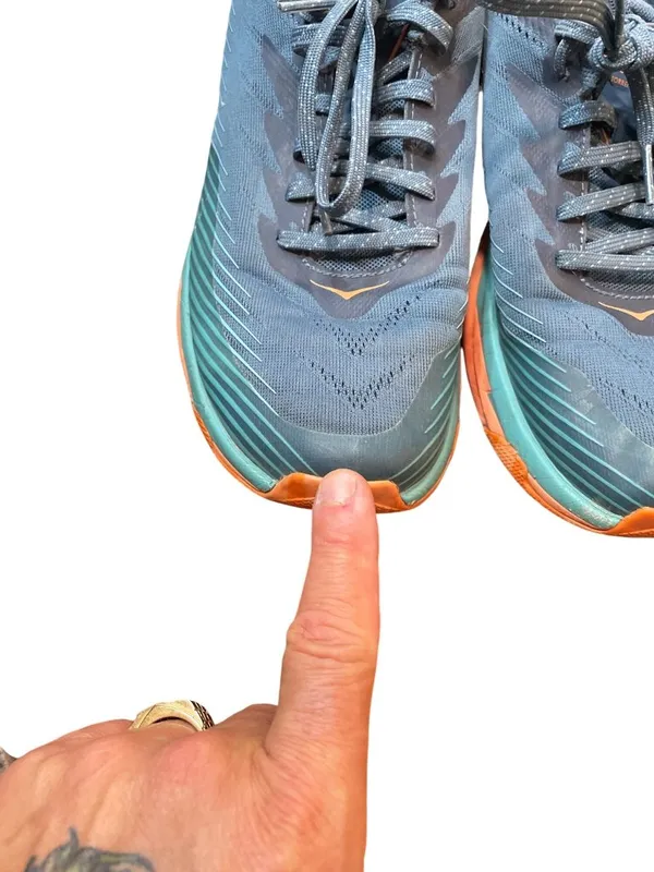 Hoka One Torrent 2 womens blue pink hiking running sneakers sz 10 SKU 10-359 - Image 12