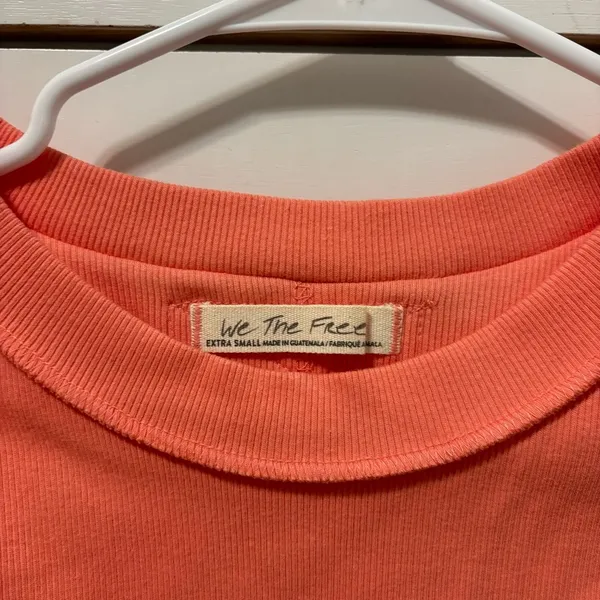 Free People Kate Tank Top CORAL NWT - Image 4