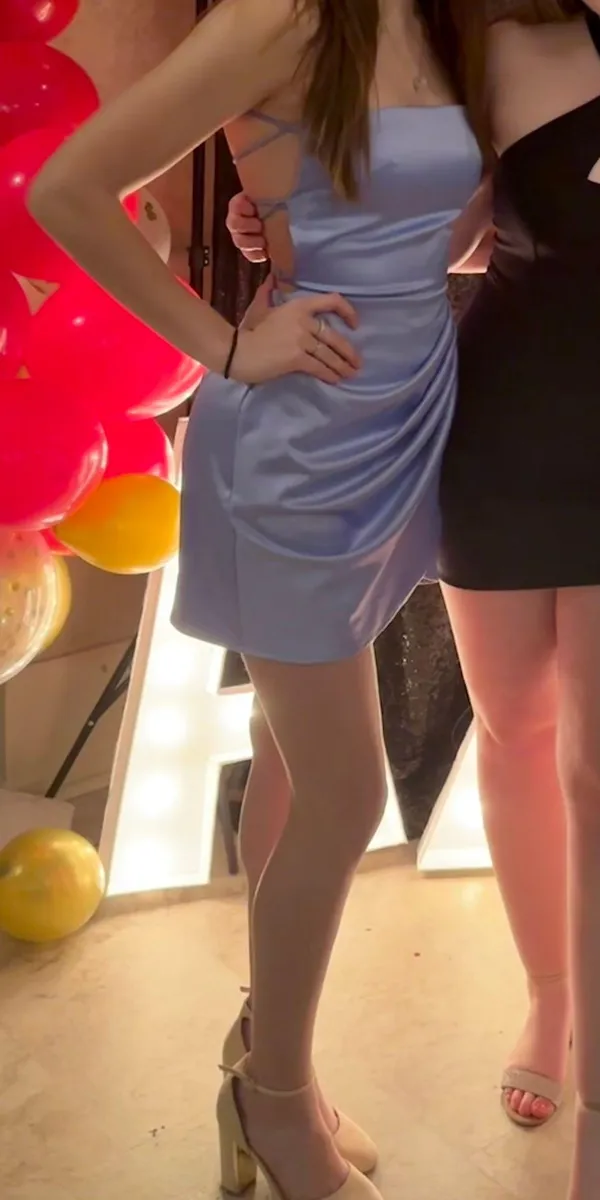 Lucy in the Sky Purple Mini Dress - Image 6