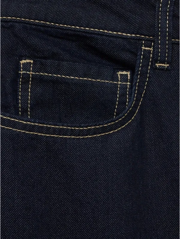 Mango Low-rise wideleg jeans NWT Open Blue Size 8 EUR 40 - Image 8