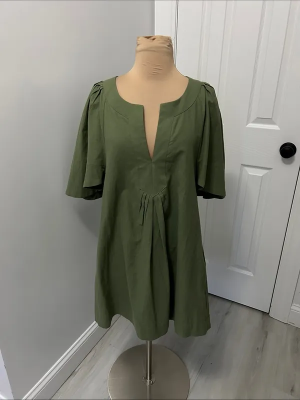 Tuckernuck Pomander Place Finley Dress Olive - Image 4