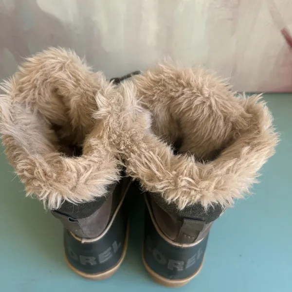 Sorel Tivoli II Tall Ankle Fur Lined Lace Up Winter Snow Boots Size 6.5 Women's - Image 7