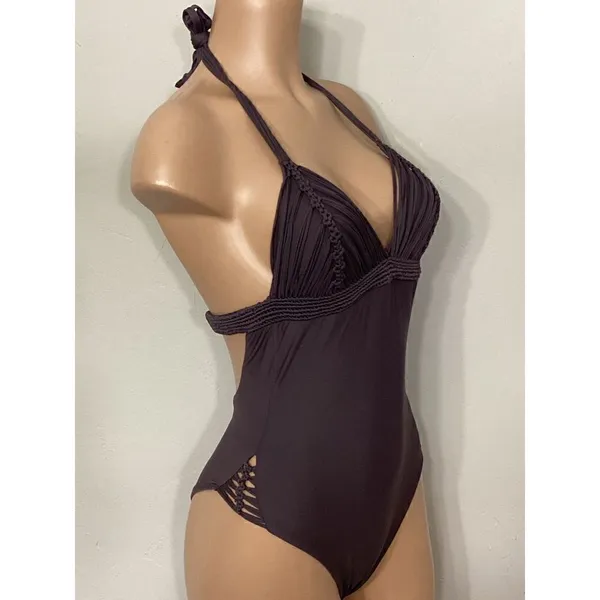 New. PilyQ macramé one piece. Normally $149 - Image 7
