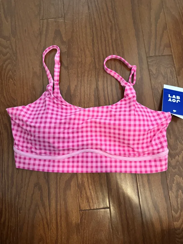 Joy Lab Gingham Sports Bra - Image 4