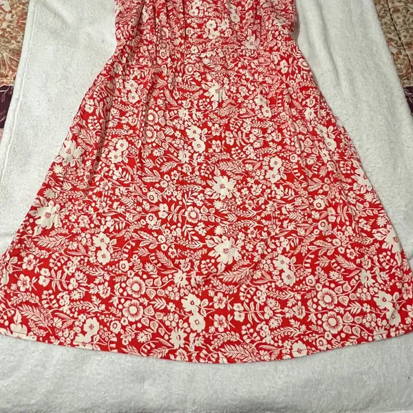 Market & Spruce (S) Adjustable Button Straps Smocked Back Dress - Stitch Fix - Image 12