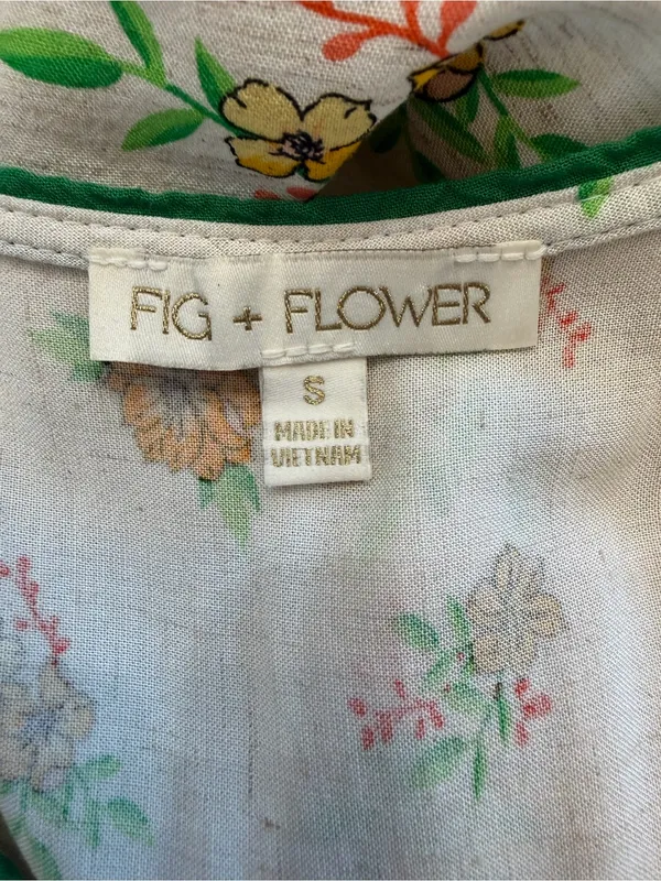 Fig and Flower Anthropologie Boho Peasant Dress - Image 4