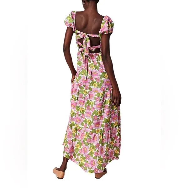 Show Me Your Mumu Cathy Maxi Dress in Fresh Floral XS - Image 2