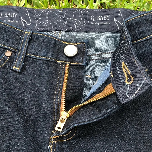 Wrangler Q Baby Jeans Bootcut Dark Blue Stretch Denim Women's 3/4 x 34 - Image 8