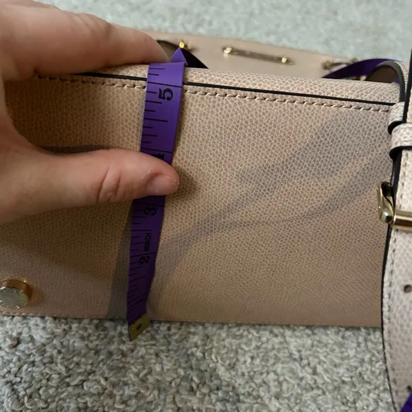 Michael‎ Kors Cindy Dome Satchel BLUSH PURSE Leather - Image 5