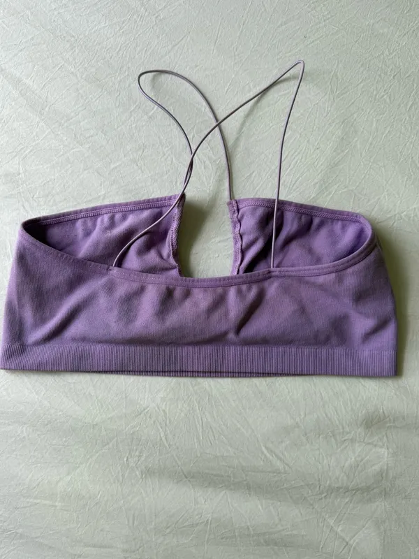 PacSun Purple Crop Top - Image 2