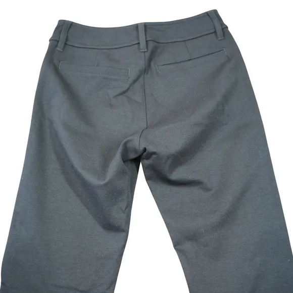 American Giant No-BS Pant Black Kick Flare Trousers‎ Women Size 6 Career Casual - Image 8