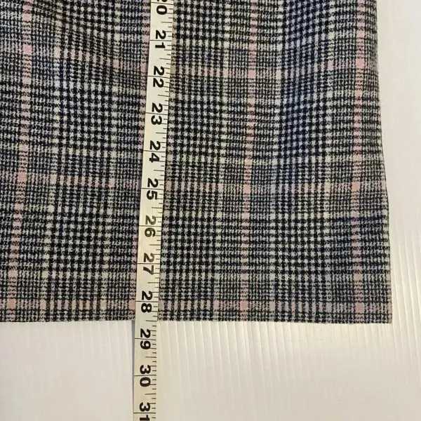 VINTAGE Pendleton Size 6 Wool Plaid Tartan‎ Midi Skirt USA Blue Tan A-line - Image 10