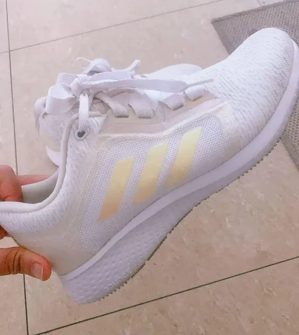 adidas Womens Edge Lux 4 Running Shoe Sneakers White Size 8.5 - Image 10