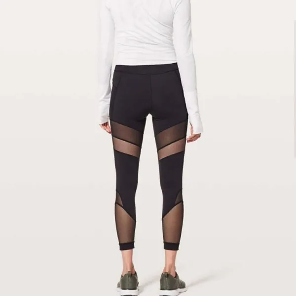 Lululemon Black Forget The‎ Sweat Tight Size 2 C34 - Image 4